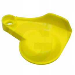 Pneumatic connector cover, yellow