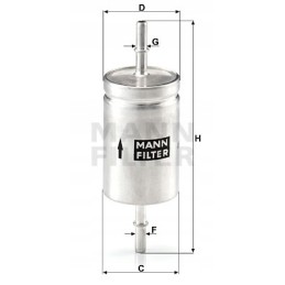 Fuel filter mann alfa 146 brava marea punto