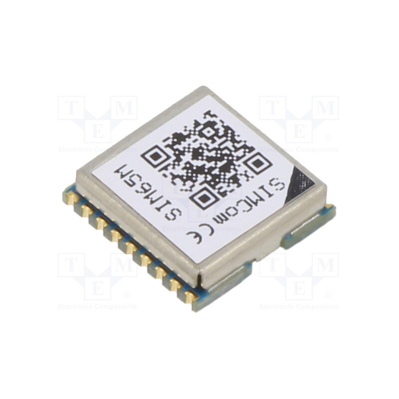 1 pcs x SIMCOM - S2-10C91 - Module: GPS/BEIDOU/GALILEO/QZSS, ±2m, GPS, -166dBm, 2.8÷4.3VDC