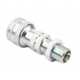 Hydraulic quick connector long m18x1 5 euro external