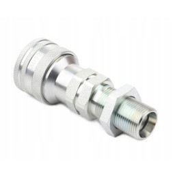 Hydraulic quick connector long m18x1 5 euro external