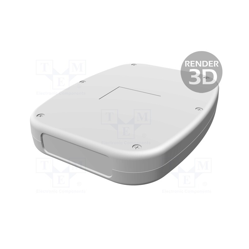 1 pcs x HAMMOND - 1599TABMBK - Enclosure: multipurpose, X: 135mm, Y: 170mm, Z: 27mm, 1599TAB, ABS