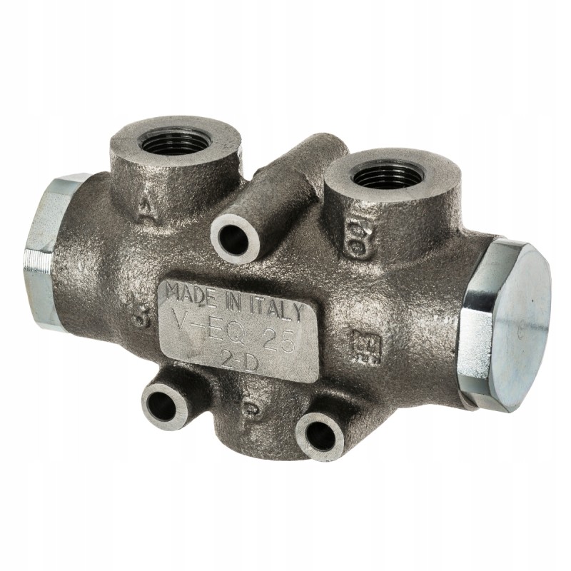 Flow divider valve 50 50 v eq25 1 2 25 40l