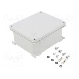 1 pcs x MOLEX - 93604-0019 8000.6262.2 - Enclosure: multipurpose, X: 114mm, Y: 139mm, Z: 62mm, S-8000, IP66