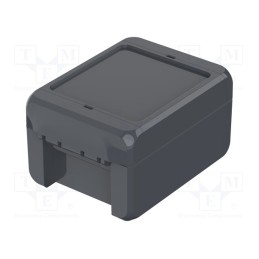 1 pcs x BOPLA - B 100806 ABS 7024 - Enclosure: multipurpose, X: 80mm, Y: 113mm, Z: 60mm, BOCUBE, ABS
