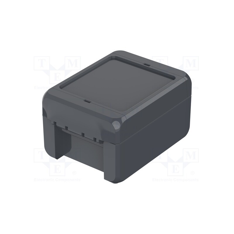 1 pcs x BOPLA - B 100806 ABS 7024 - Enclosure: multipurpose, X: 80mm, Y: 113mm, Z: 60mm, BOCUBE, ABS