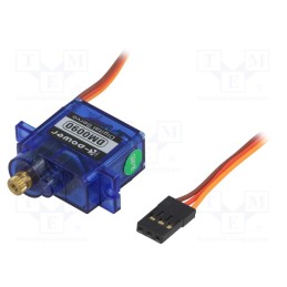 1 pcs x K-POWER - DM0090 - Motor: servo, 4.8÷6VDC, micro, digital, 22.4x12.5x22.8mm, metal