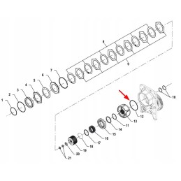 Pis07010064 o-ring 122 x 3 mm