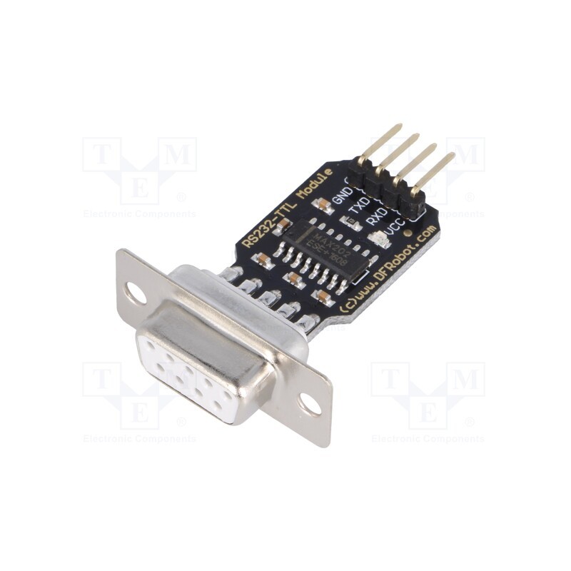 1 pcs x DFROBOT - DFR0077 - Module: converter, RS232/TTL, MAX202, D-Sub 9pin,pin strips, 5VDC