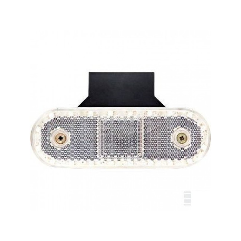 Rectangular front position lamp, LED 12 24v