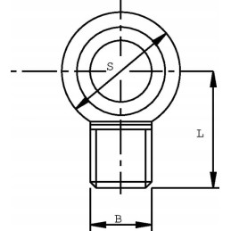 Ring connector 16mm m16x1 5