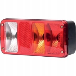 Rectangular combination rear lamp, right, 12 24v