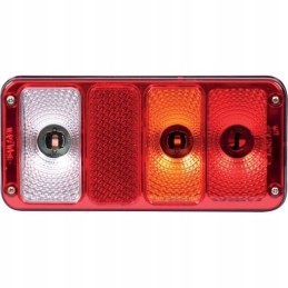 Rectangular combination rear lamp, right, 12 24v