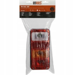 Rectangular combination rear lamp, right, 12 24v