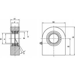 Actuator eye for welding oe 25 gf25 for mac area