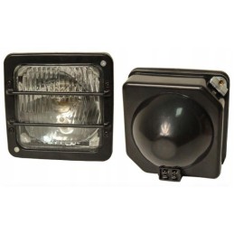 Headlight, front lamp, bulb grille