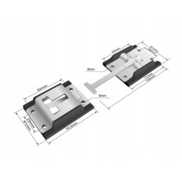 Stainless steel door lock