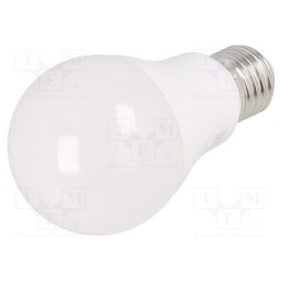 1 pcs x GTV Poland - LD-SPCA60-10W - LED lamp, warm white, E27, 230VAC, 940lm, 10W, 200°, 3000K