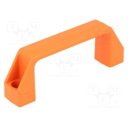 1 pcs x ELESA+GANTER - 37152 - Handle, technopolymer PA, orange, H: 45mm, L: 150mm, W: 27mm