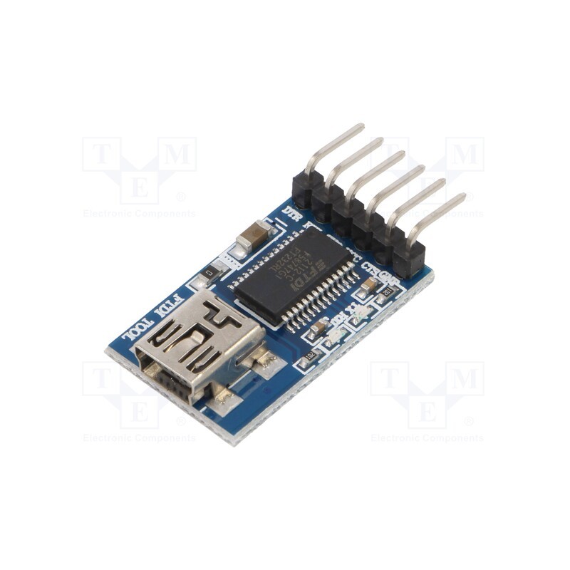 1 pcs x OKYSTAR - OKY3409-1 - Module: converter, USB-UART, USB B mini