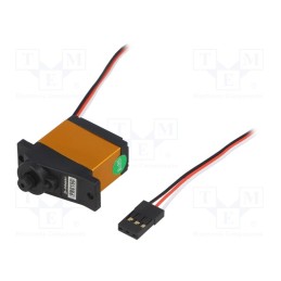 1 pcs x K-POWER - PB0160 - Motor: servo, 4.8÷6VDC, micro, analogue, 23.5x12.2x23.1mm, plastic
