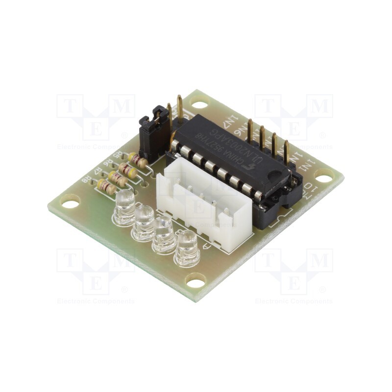 1 pcs x OKYSTAR - OKY3192 - Stepper motor controller, UL2003, Uin mot: 5V, Uin log: 5V