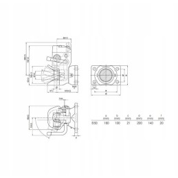 Transport hitch 160x100 ro873b50300 rockinger