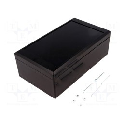 1 pcs x SUPERTRONIC - PP039N-S - Enclosure: multipurpose, X: 112mm, Y: 200mm, Z: 71mm, BISBOX I, ABS
