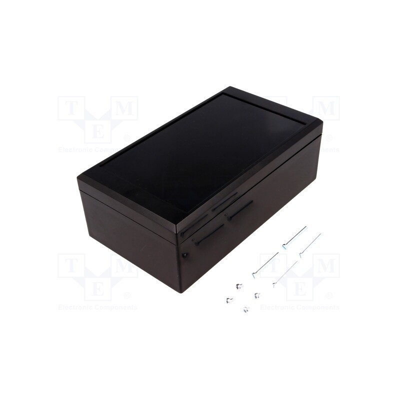 1 pcs x SUPERTRONIC - PP039N-S - Enclosure: multipurpose, X: 112mm, Y: 200mm, Z: 71mm, BISBOX I, ABS