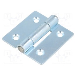 1 pcs x ELESA+GANTER - GN 136-ST-50-50-C - Hinge, Width: 50mm, zinc-plated steel, H: 50mm