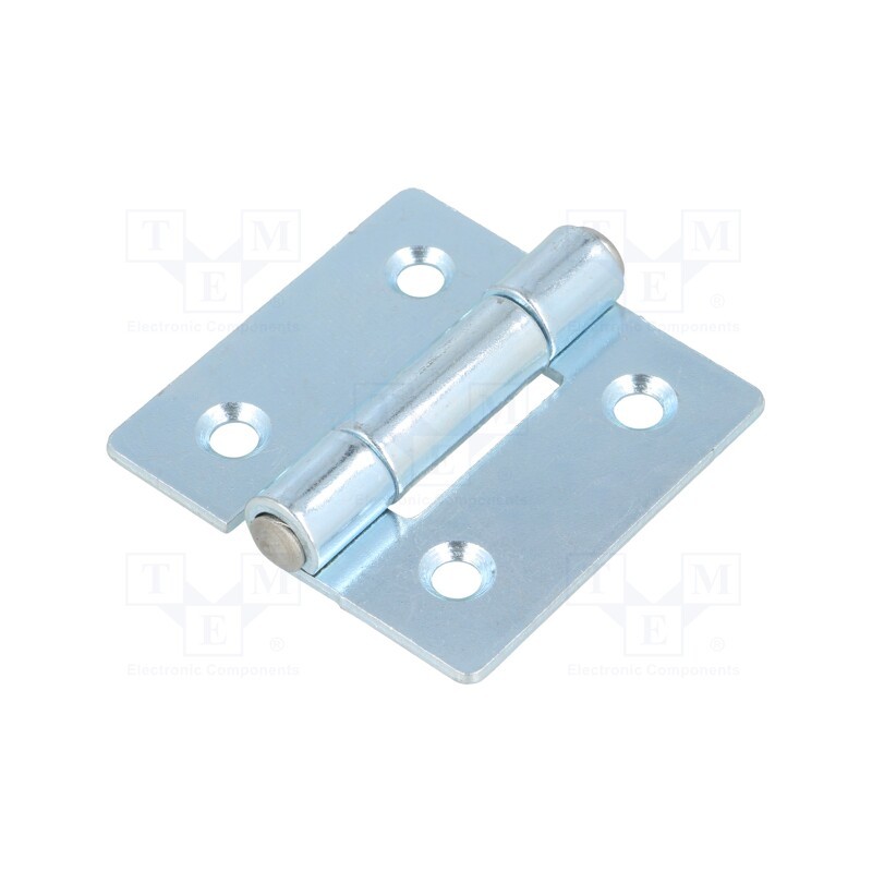 1 pcs x ELESA+GANTER - GN 136-ST-50-50-C - Hinge, Width: 50mm, zinc-plated steel, H: 50mm