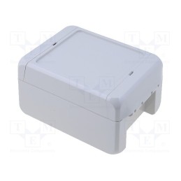 1 pcs x BOPLA - 96032125 - Enclosure: multipurpose, X: 80mm, Y: 113mm, Z: 60mm, BOCUBE, ABS, grey