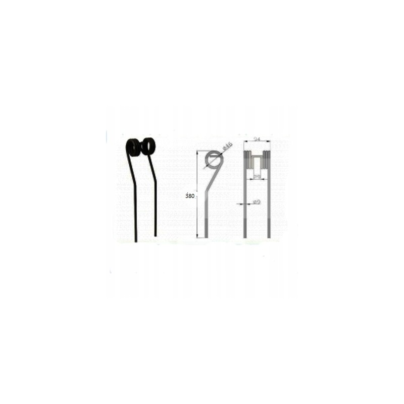 Finger of the carousel jar grinder