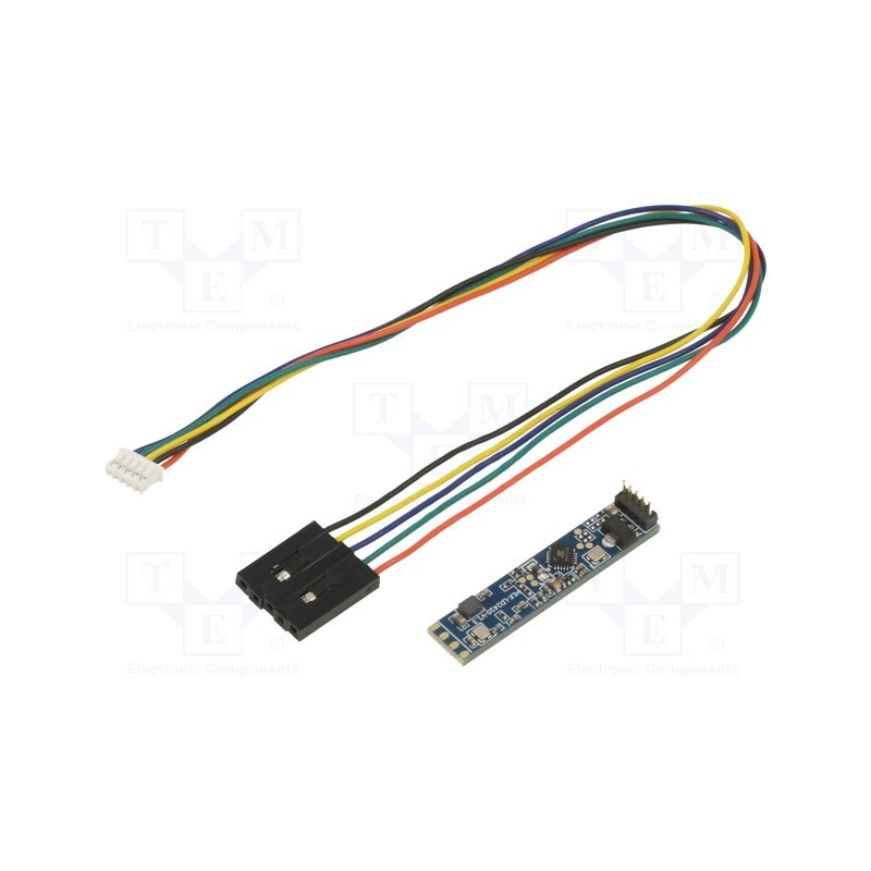 1 pcs x DFROBOT - SEN0557 - Sensor: human presence, GPIO,UART, Dim: 7x35mm, 5÷12VDC, Range: 6m