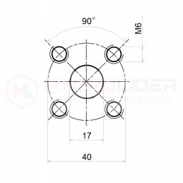 Pump connection 1 2 40mm hydrolider type