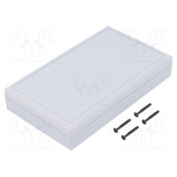 1 pcs x TEKO - 660F.5 - Enclosure: desktop, TENCLOS FLAT, X: 85mm, Y: 145mm, Z: 27mm, ABS