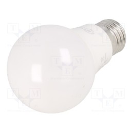 1 pcs x GTV Poland - GT-A60WW9W-3 - LED lamp, warm white, E27, 230VAC, 8.8W, 200°, 3000K, 3pcs.