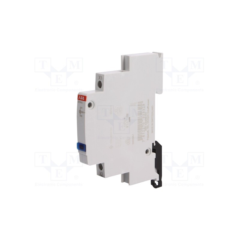 1 pcs x ABB - 2CCA703404R0001 - LED indicator, 115÷250VAC, for DIN rail mounting, 9mm