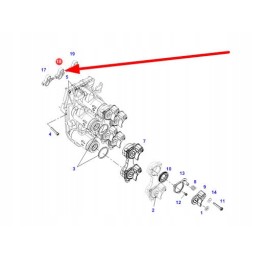 530960210490 oil drainer for hydraulic outlets