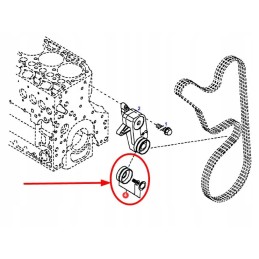F718202040020 serpentine belt tensioner roller