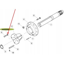 7703053053 pad 18 x 37 x 5