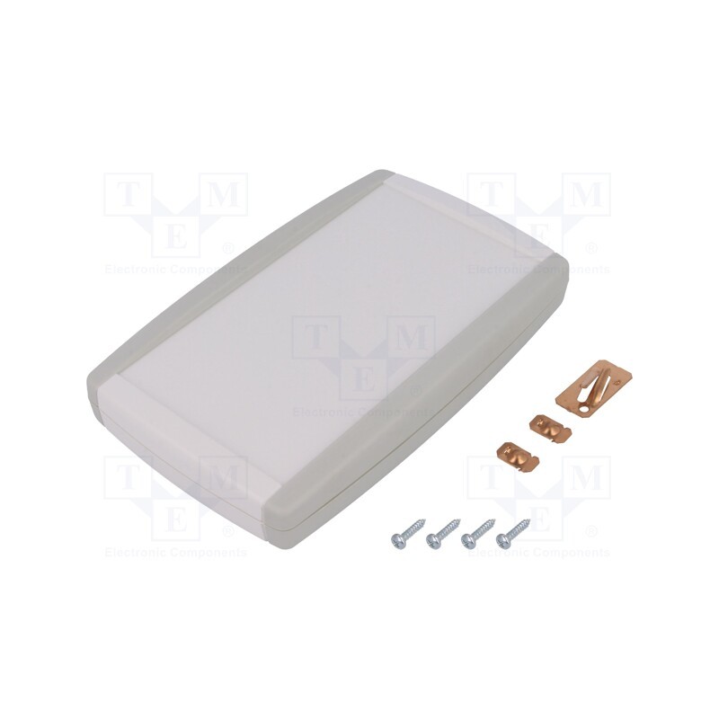 1 pcs x TEKO - TN21-B.30 -AS - Enclosure: multipurpose, X: 96mm, Y: 156mm, Z: 24mm, TEKNET, ABS, grey
