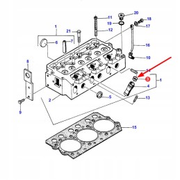 V614602415 injector seat seal