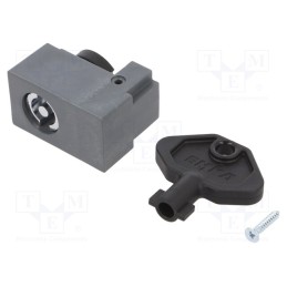 1 pcs x SCHNEIDER ELECTRIC - NSYINDB51 - Lock, Spacial SD,Spacial SF,Spacial SM, Kind of insert bolt: D5