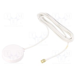 1 pcs x 2J - 2J6302MPW-300LL100W-C115GWST_CU010375 - Antenna, Bluetooth,ISM,WiFi,ZigBee, 1.7dBi,2.3dBi, male,RP-SMA