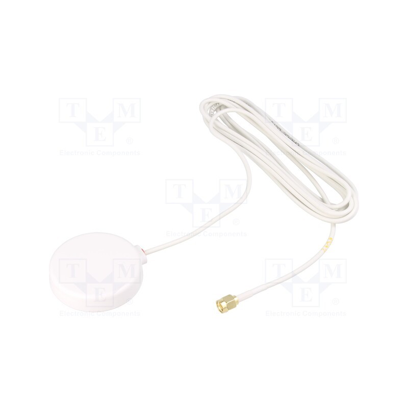 1 pcs x 2J - 2J6302MPW-300LL100W-C115GWST_CU010375 - Antenna, Bluetooth,ISM,WiFi,ZigBee, 1.7dBi,2.3dBi, male,RP-SMA