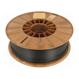 1 rol x ROSA 3D - 5907753130952 - Filament: PLA, 1.75mm, black, 185÷225°C, 1kg, Table temp: 40÷60°C