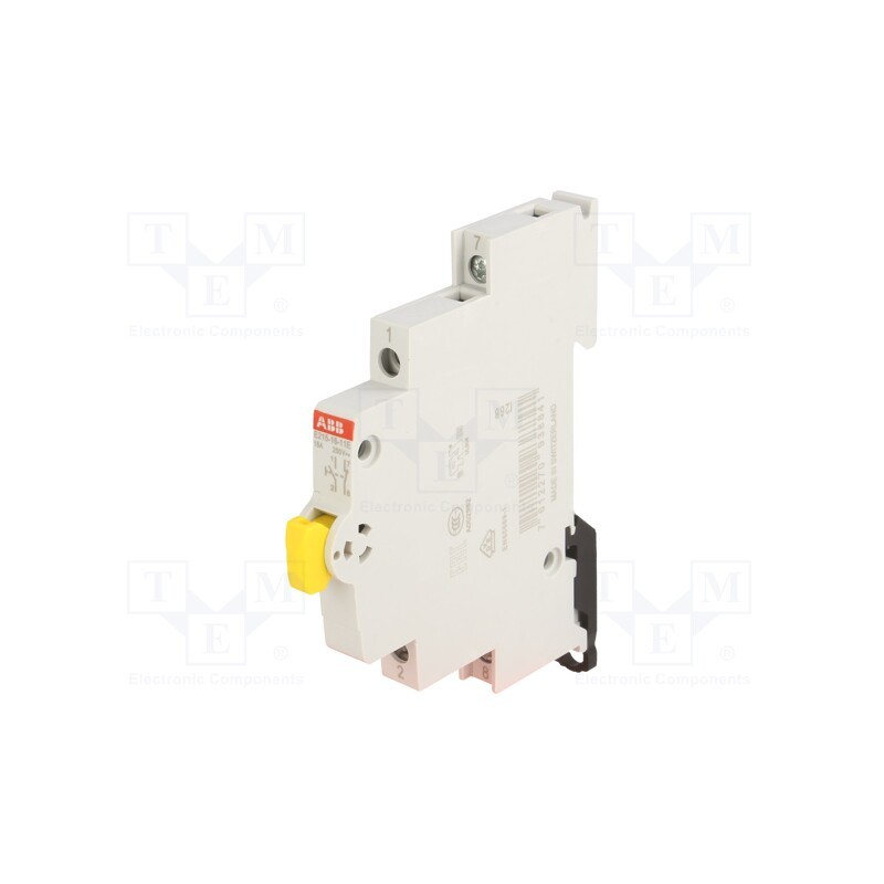 1 pcs x ABB - 2CCA703153R0001 - Module: pushbutton switch, 250VAC, 16A, for DIN rail mounting