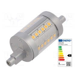 1 pcs x PHILIPS - 8718696713945 - LED lamp, warm white, R7S, 230VAC, 950lm, P: 7.5W, 3000K, CRImin: 80