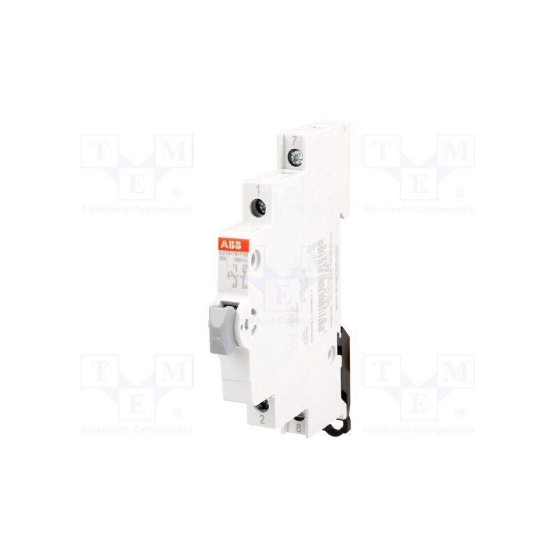 1 pcs x ABB - 2CCA703150R0001 - Module: pushbutton switch, 250VAC, 16A, for DIN rail mounting